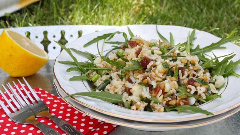 einkorn and rice