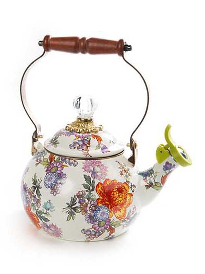 A tea kettle