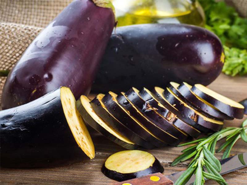 Eggplant has a lot of nutrients