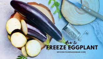 How to freeze eggplant