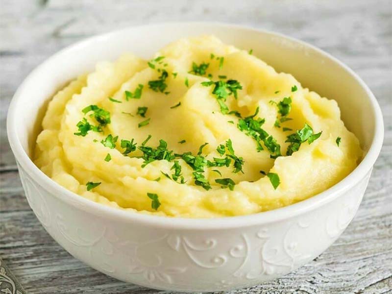 Mashed potatoes Mashed potatoes