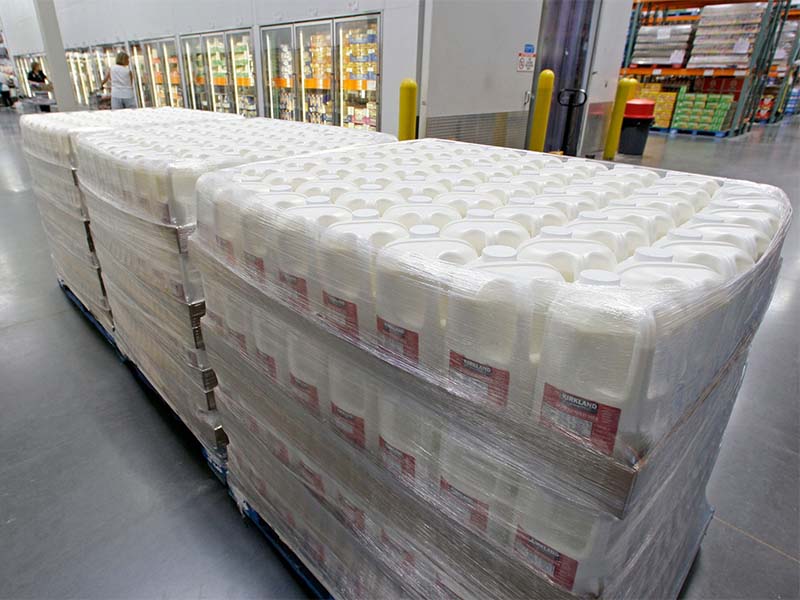 Milk in Costco Milk in Costco