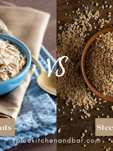 Rolled oats vs steel cut oats