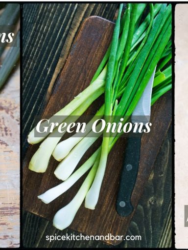 Scallions Onions vs Green Onions vs Spring Onions