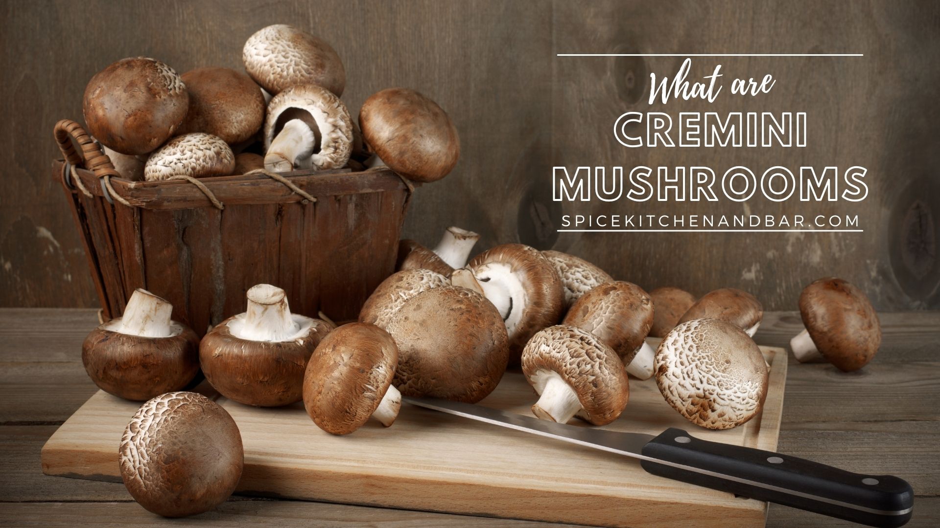 What are cremini mushrooms