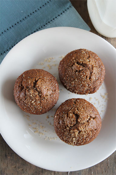 small gingersnap muffins