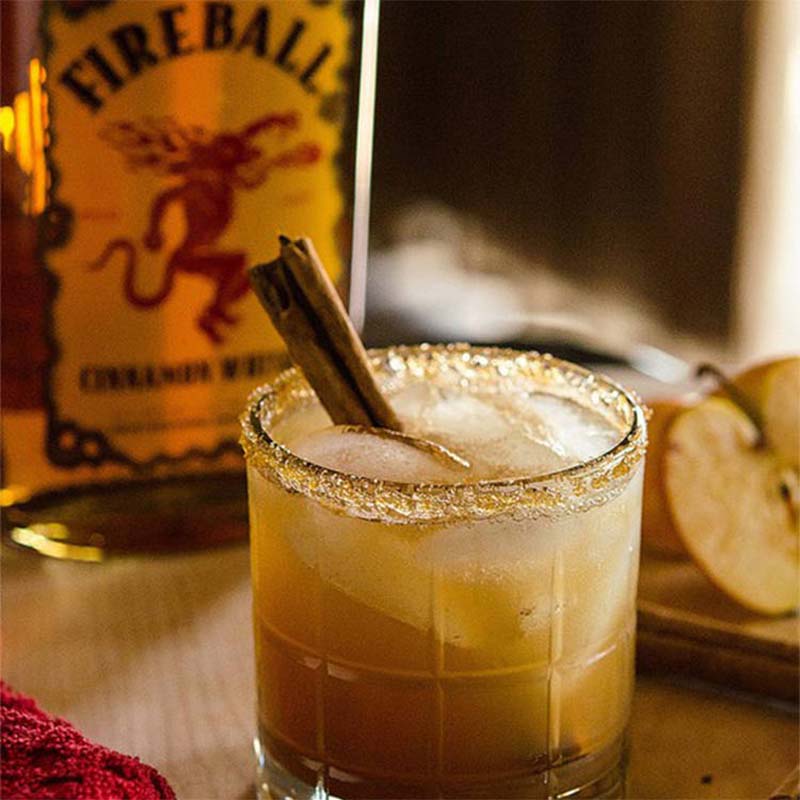 Many Fireball whiskey recipes